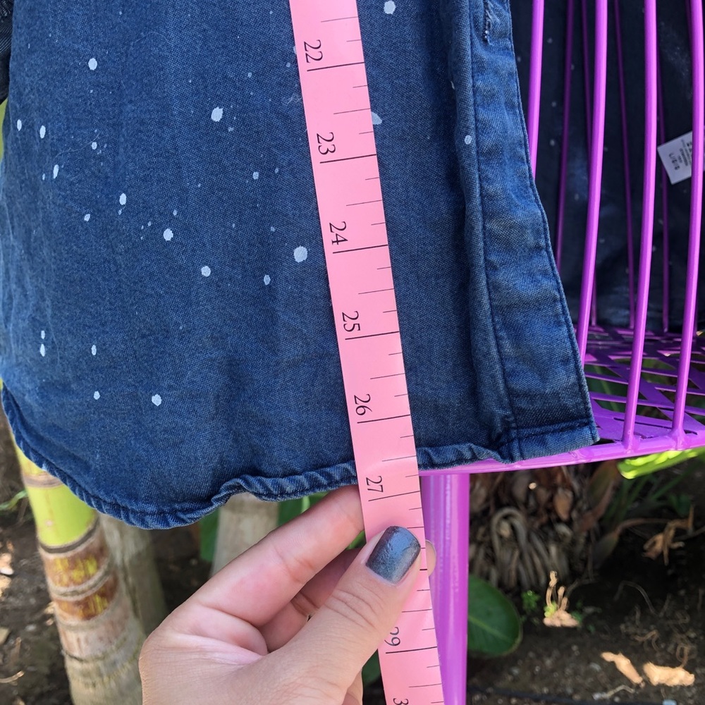 Splendid Chambray Button Down Top - image 5